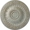 Ekena Millwork Lunel Ceiling Medallion (Fits Canopies up to 3 3/4"), Hand-Painted Flash Gold, 20 1/4"OD x 1 1/2"P CM20LUFLS - alternate 1